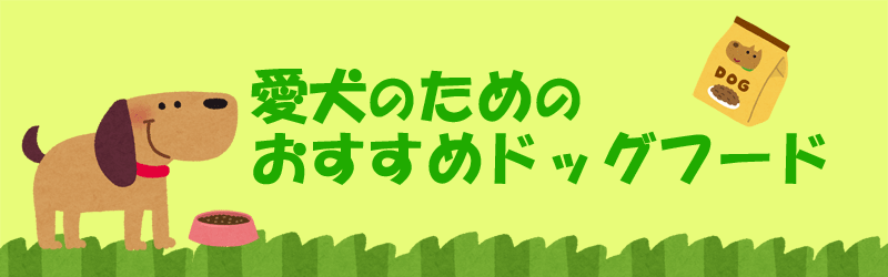 愛犬のためのおすすめドッグフード